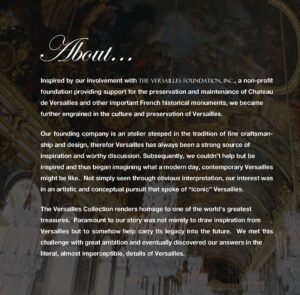 Versailles Collection 3